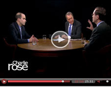 Glenn Hubbard with Charlie Rose